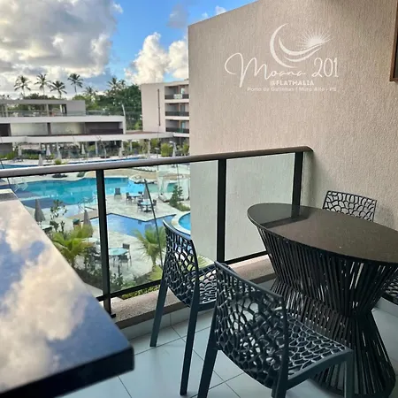 Flat 2 quartos em Muro Alto - Malia Beach Experience 201C-3